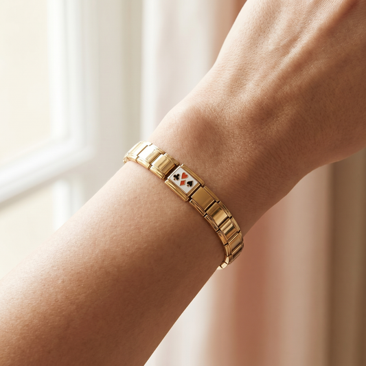 Italian Charm Kartensymbole Kreuz Caro Pik Herz | NovoCharm