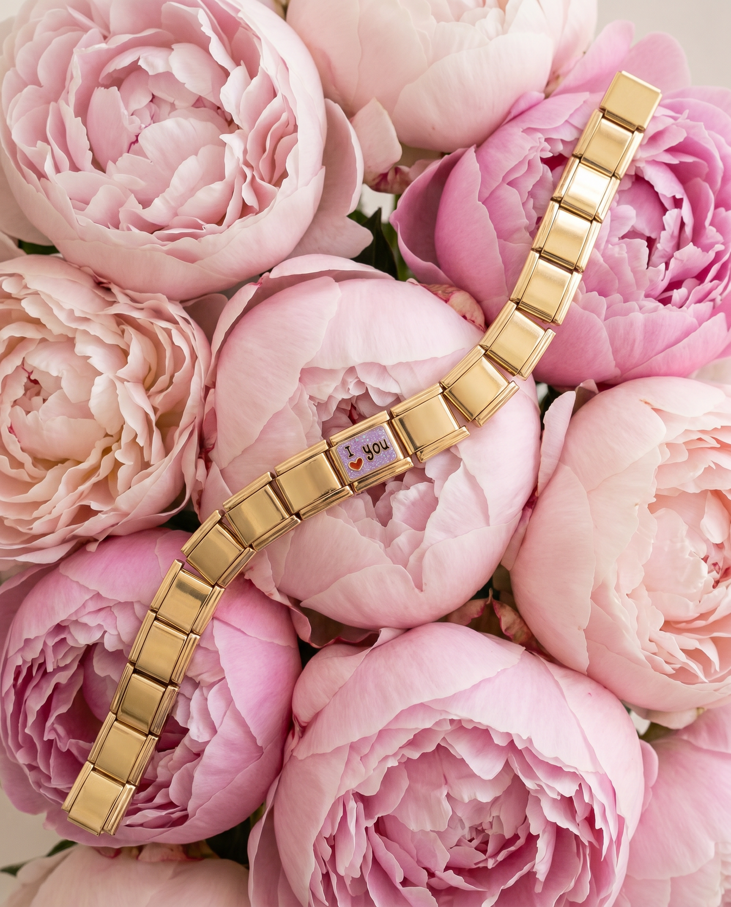 Italian Charm I Love You Schriftzug Romantik | NovoCharm