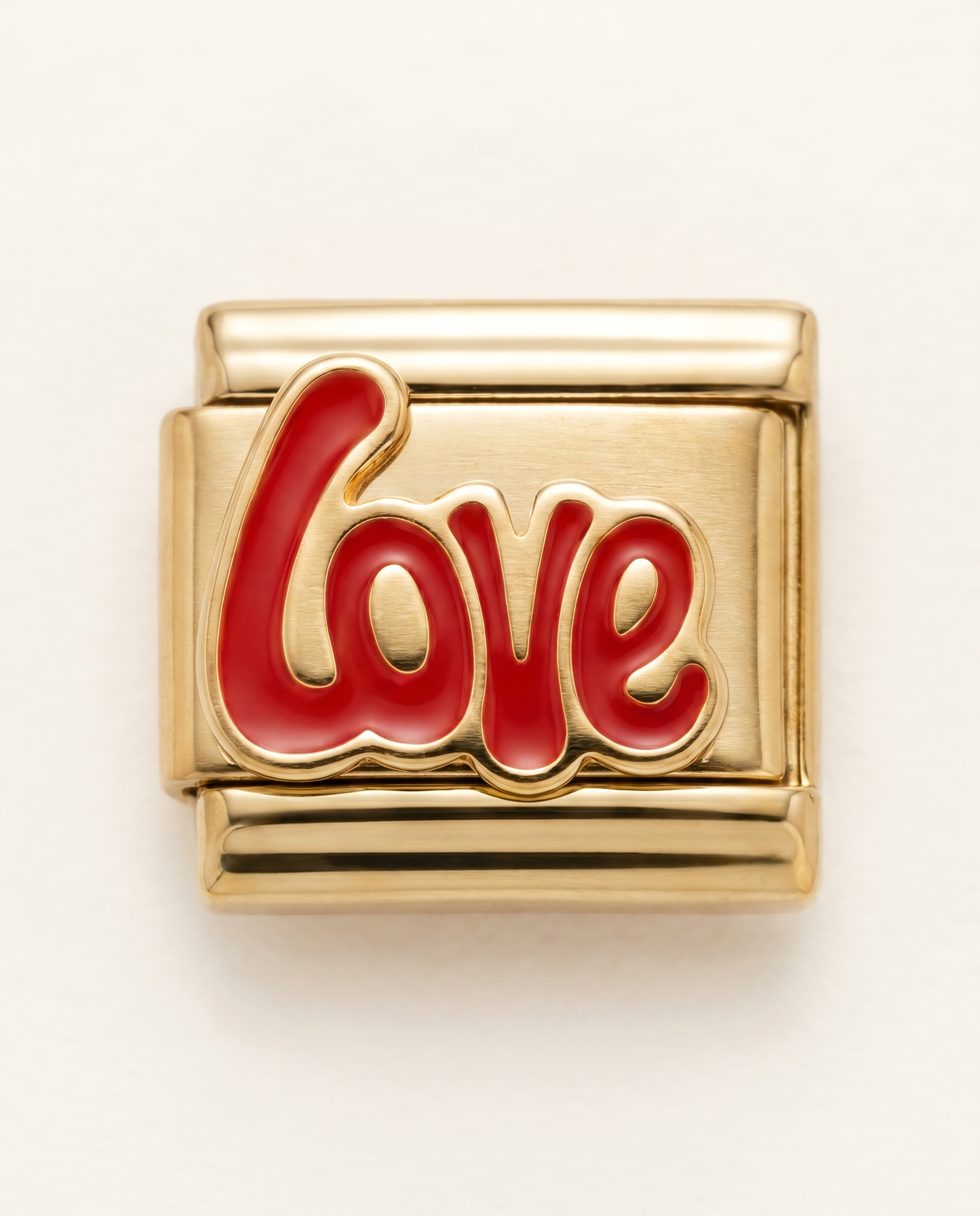Italian Charm Love Glitzer Statement | NovoCharm