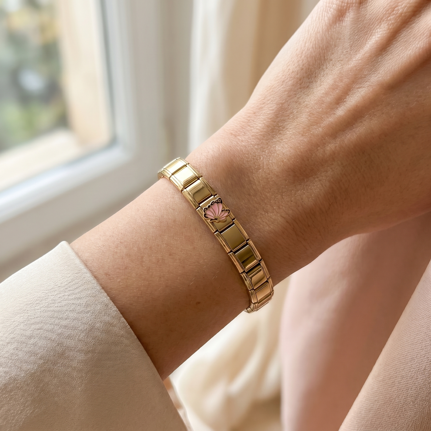Italian Charm Schmetterling Pink Pop Color | NovoCharm