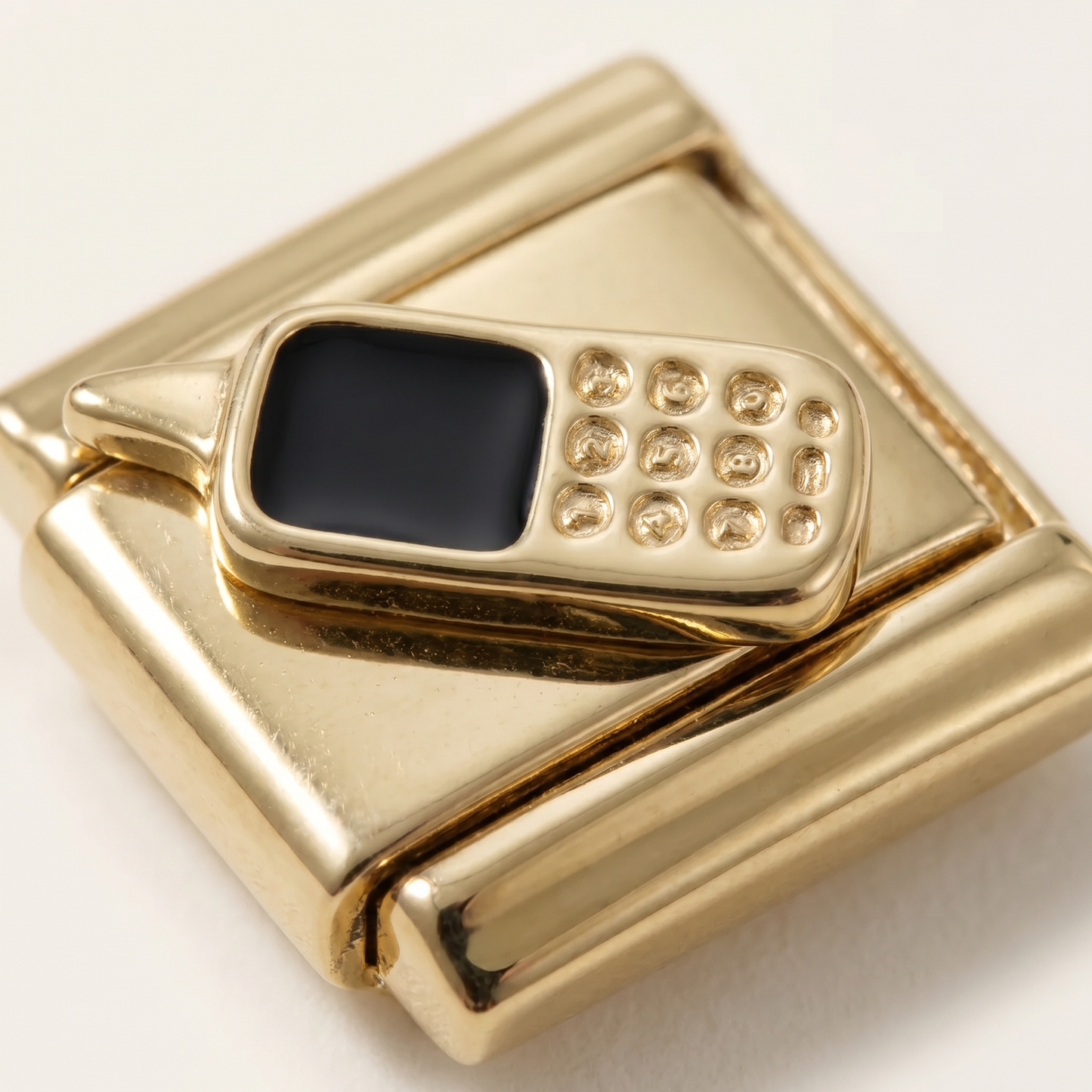 Italian Charm Vintage Telefon Retro Nostalgie | NovoCharm