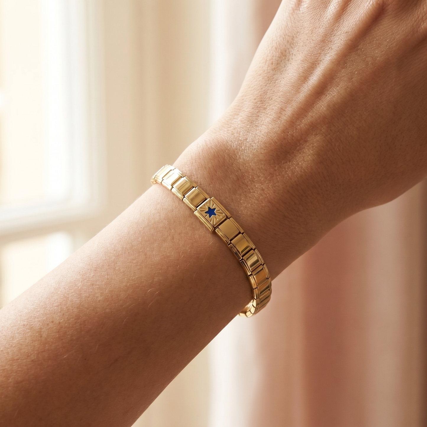 Italian Charm Blauer Stern Astronomie Color | NovoCharm