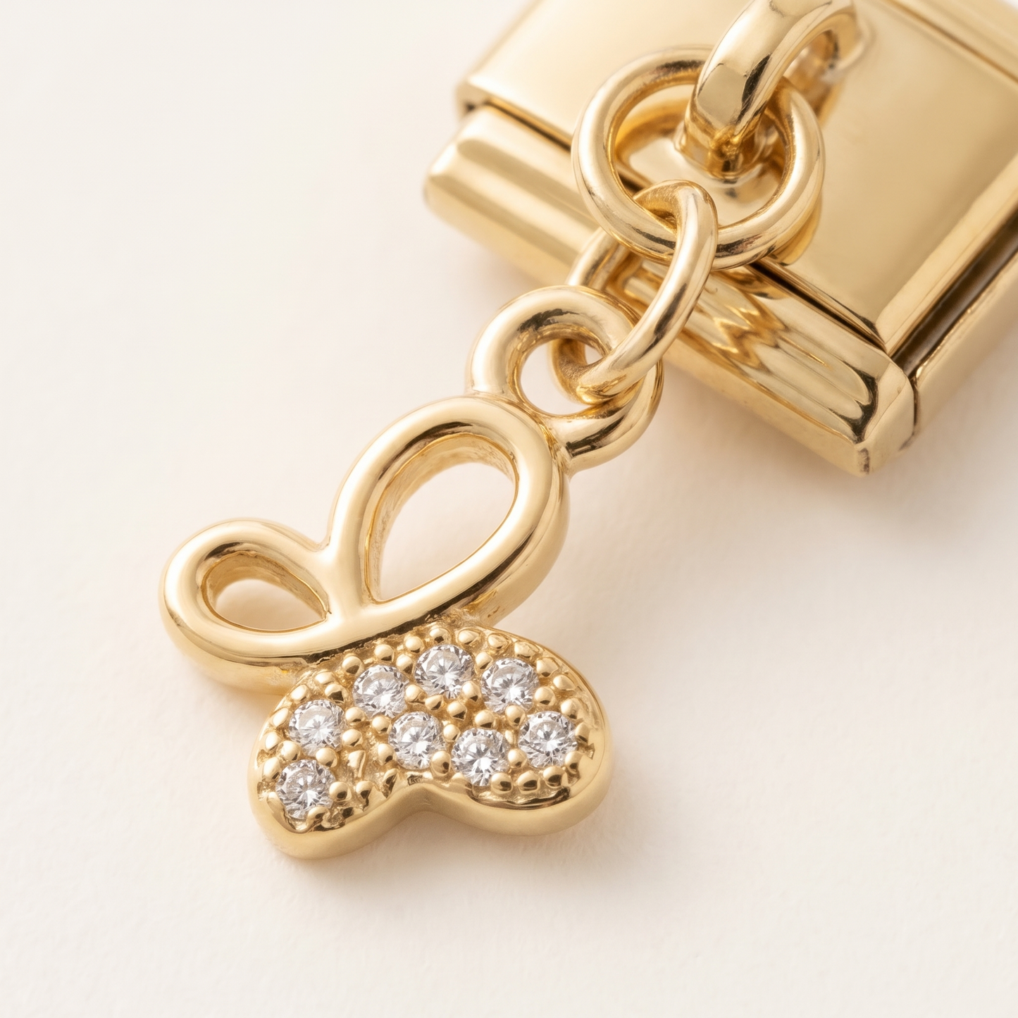 Italian Charm Schmetterling III Anhänger Butterfly Dangle | NovoCharm