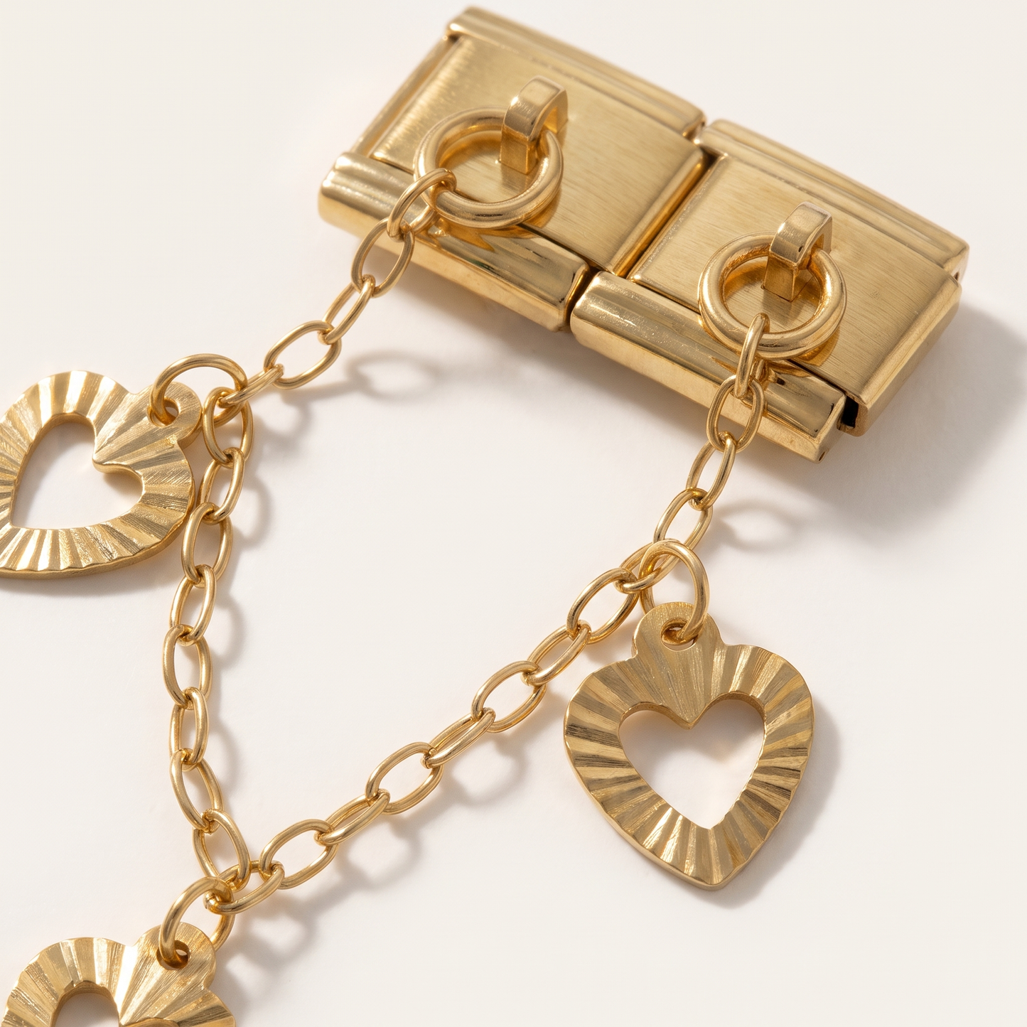 Italian Charm Doppel Herz Romantisches Centerpiece | NovoCharm