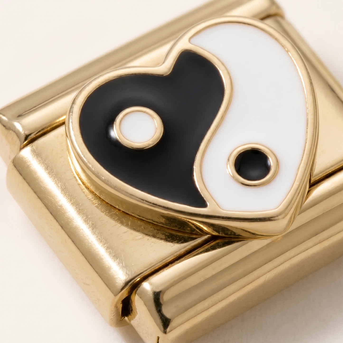 Italian Charm Yin Yang Herz Balance Liebe | NovoCharm
