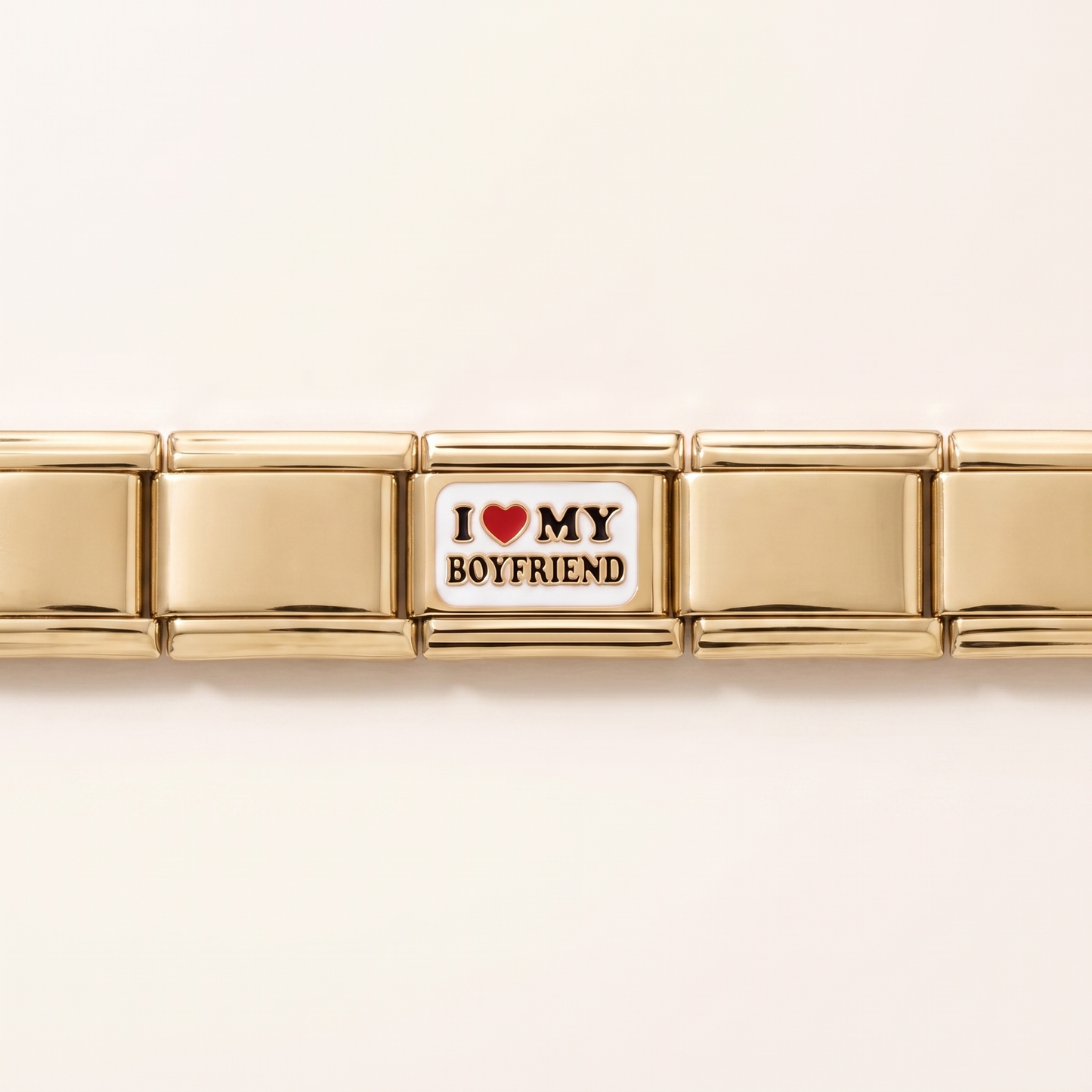 Italian Charm I Love My Boyfriend Statement | NovoCharm