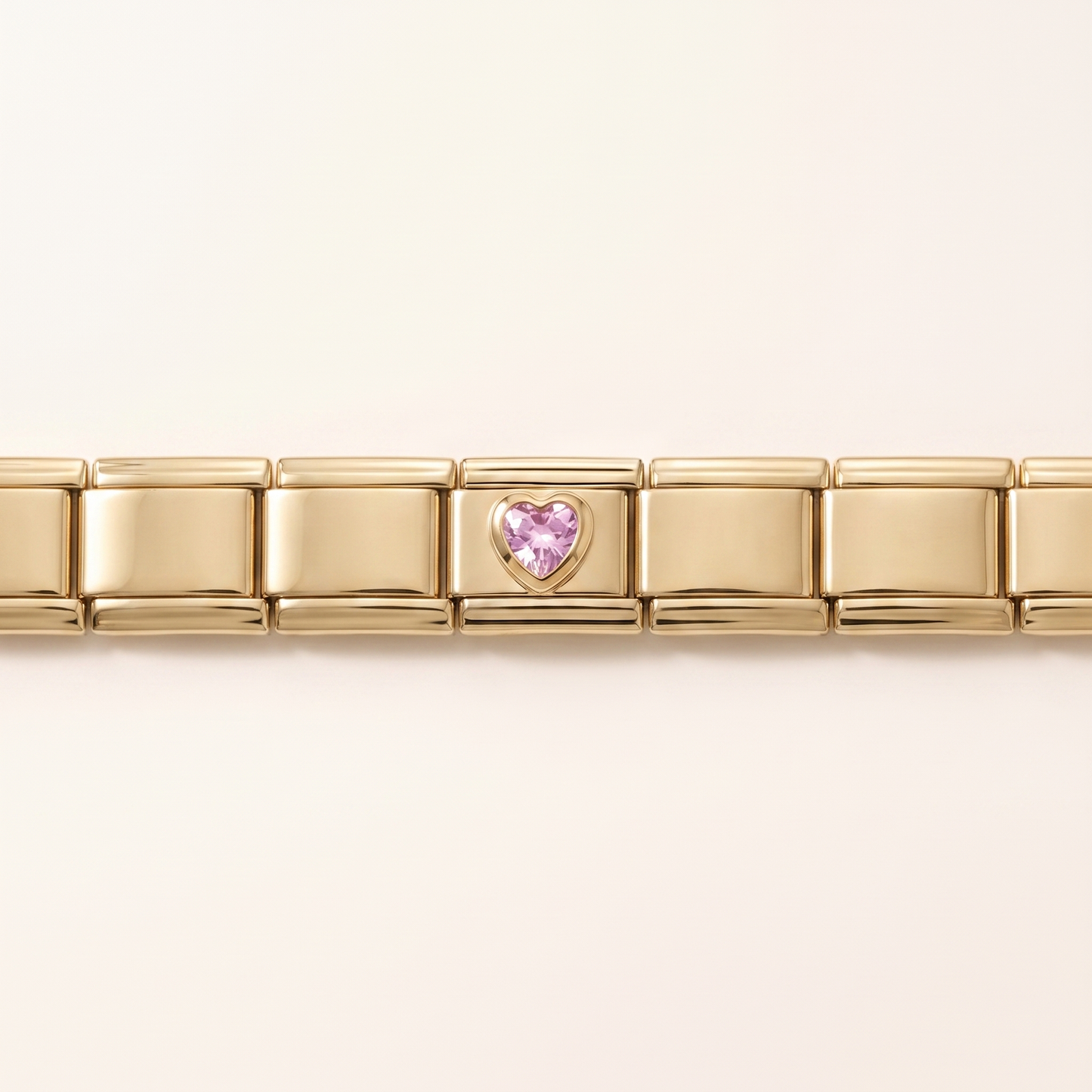 Italian Charm Pinkes Herz Pink Heart Romantik | NovoCharm