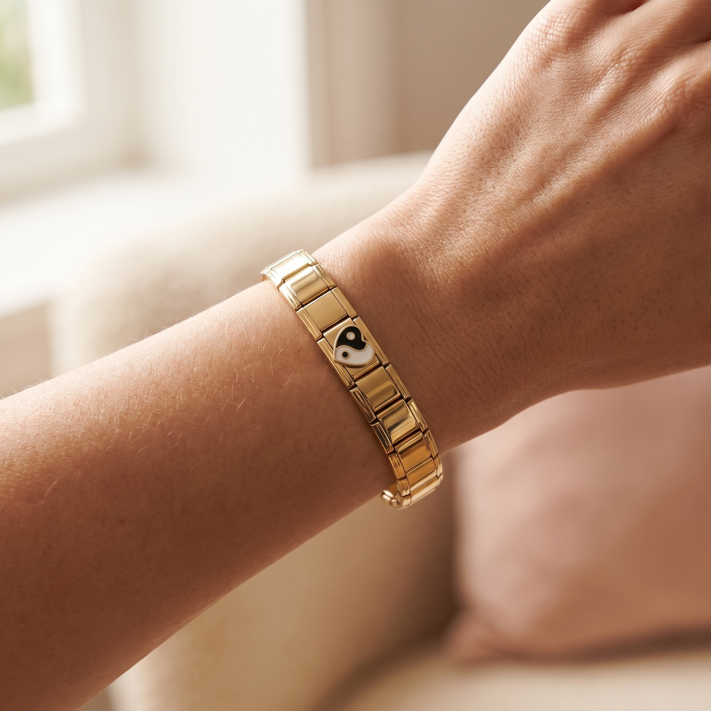 Italian Charm Yin Yang Herz Balance Liebe | NovoCharm