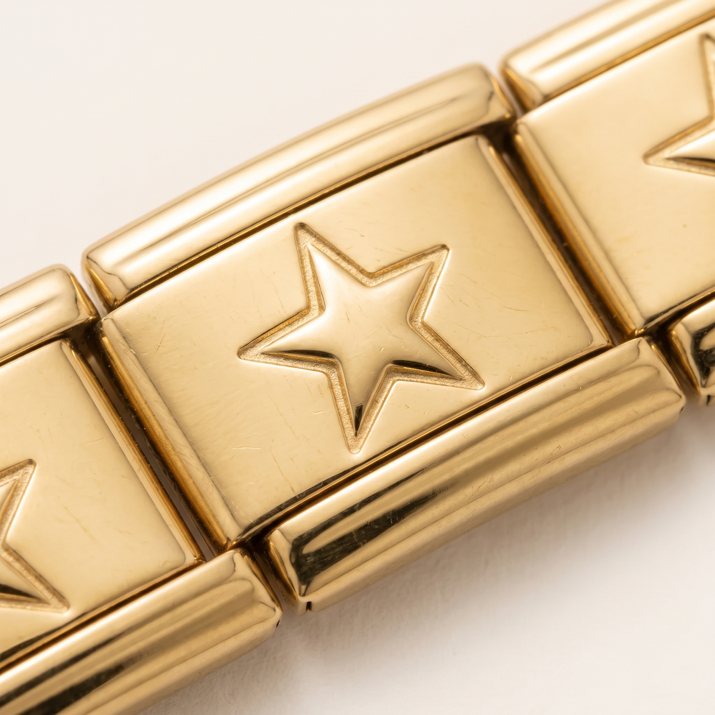 Italian Charm Armband Gold Stern Motiv Edelstahl | NovoCharm