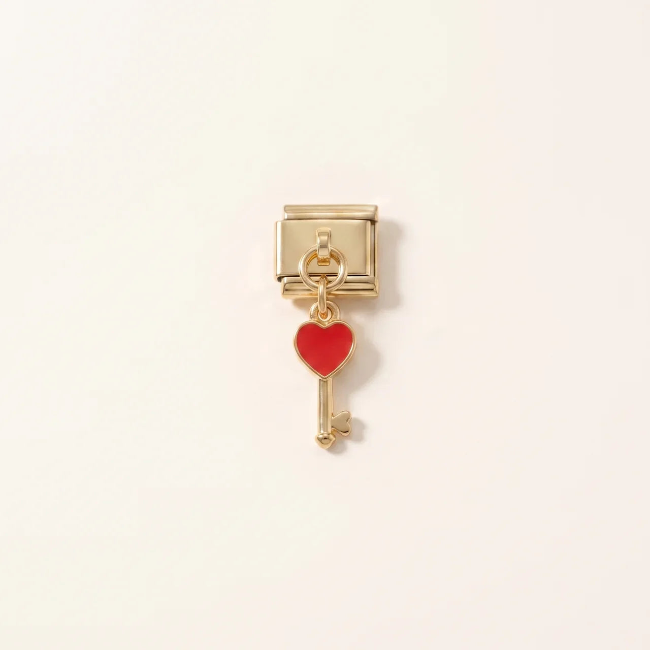 Italian Charm Liebes Schlüssel Romantischer Dangle | NovoCharm