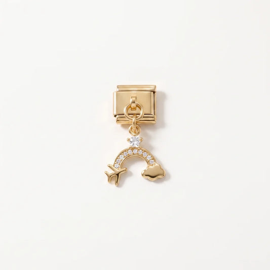 Italian Charm Reise Anhänger Globetrotter Dangle | NovoCharm