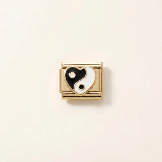 Italian Charm Yin Yang Herz Balance Liebe | NovoCharm