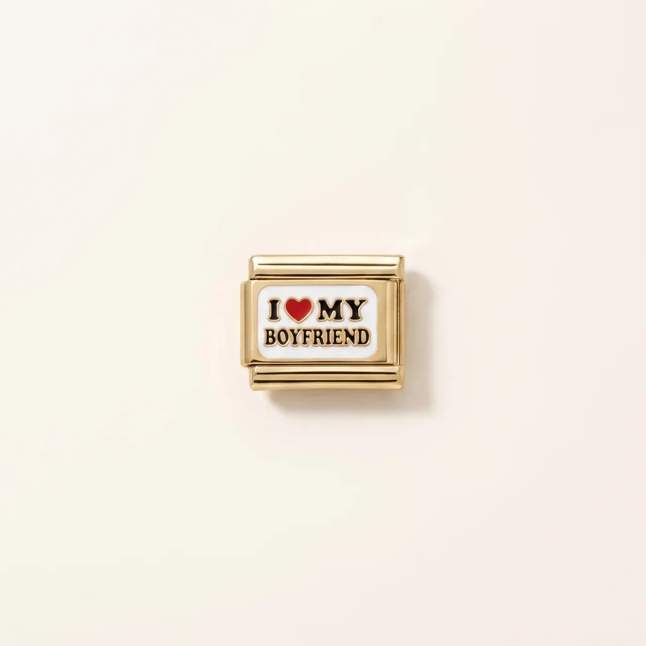 Italian Charm I Love My Boyfriend Statement | NovoCharm
