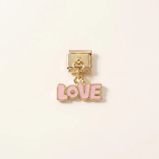 Italian Charm Love Anhänger Herz Dangle | NovoCharm