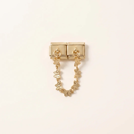 Italian Charm Doppelcharm Schmetterling Butterfly Band | NovoCharm
